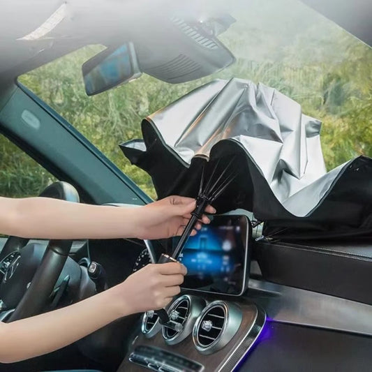 Car Sunshade Umbrella Windshield Sun Protection