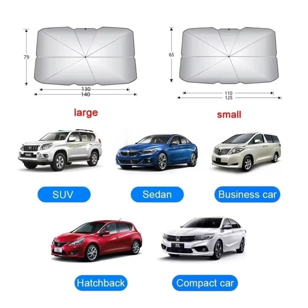 Car Sunshade Umbrella Windshield Sun Protection