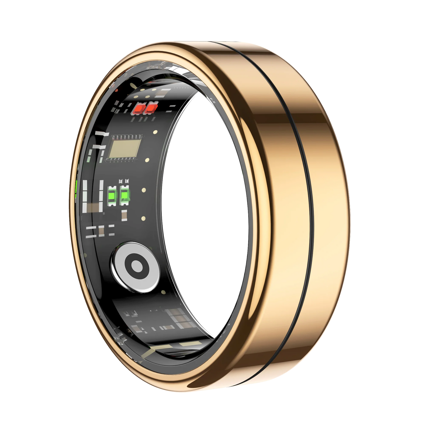 Men Women Heart Rate Blood Oxygen Monitor Waterproof Smart Ring