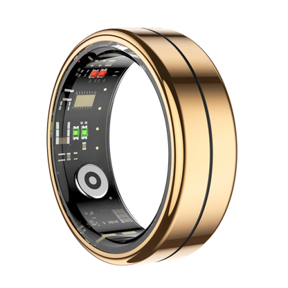 Men Women Heart Rate Blood Oxygen Monitor Waterproof Smart Ring