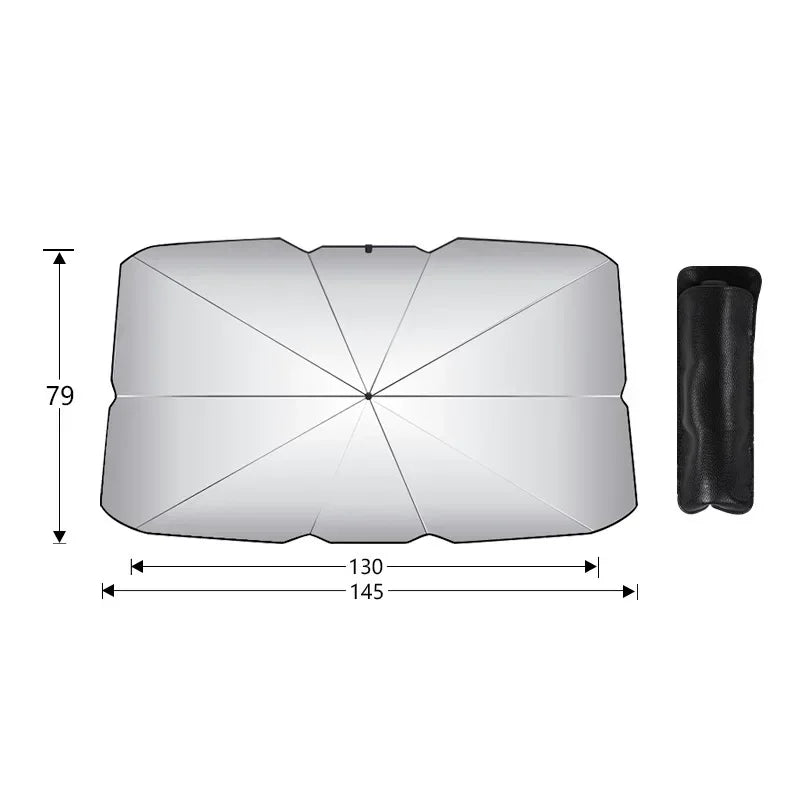 Car Sunshade Umbrella Windshield Sun Protection