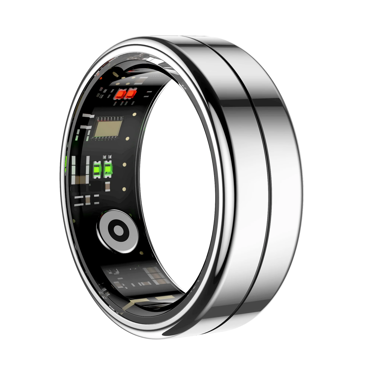 Men Women Heart Rate Blood Oxygen Monitor Waterproof Smart Ring